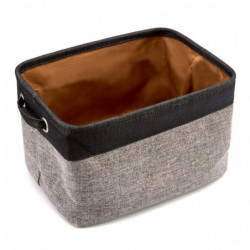 Pet Toy Basket Dog Cat Box Container Storage Bin Clothes With Handle