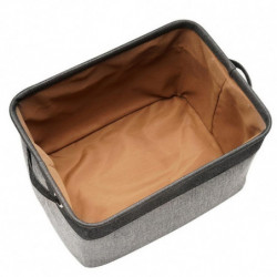 Pet Toy Basket Dog Cat Box Container Storage Bin Clothes With Handle