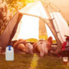 Bidon d’eau avec robinet, couvercle à vis à col large, bidon d’eau potable camping, 23L, plastique, sans BPA, blanc Bidon d’eau avec robinet, couvercle à vis à col large, bidon d’eau potable camping, 23L, plastique, sans BPA, blanc