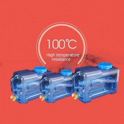12L water canister, water canister with tap, water tank, portable drinking water canister, water container, water [...]