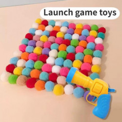 Lancement interactif Formation Jouets pour chats Chatons créatifs Mini Pompons Jeux Stretch Peluche Balle Jouets [...]