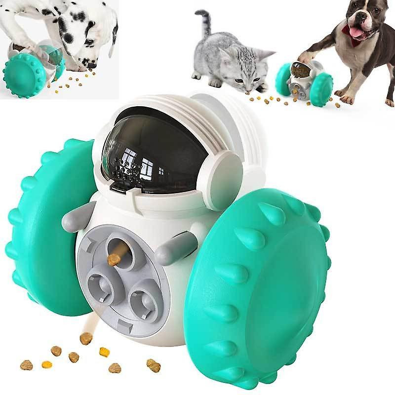 Pet Food Interactive Tumbler Dog Puzzle Toys Slow Feeder Funny Toy Food Treat Dispenser for Pet Dogs Cats Training [...]
