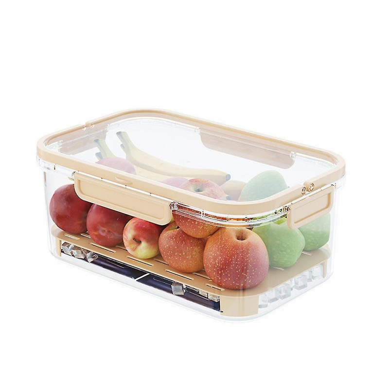 Portable Refrigerator Fresh-keeping Box,large-capacity Portable Crisper With Handle,fruit Storage C