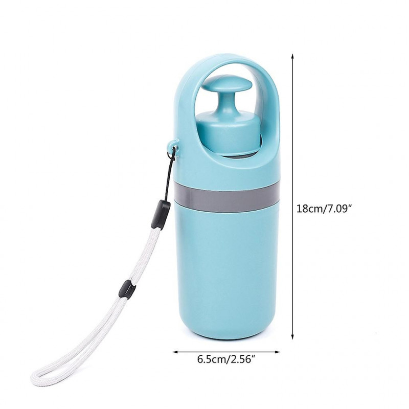 Dog Waste Picker Upper With Waste Bag Carrier Adjustable Attachment Holder