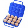 Egg Carrier With A Handle, 12 Egg Shock Containers