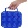 Egg Carrier With A Handle, 12 Egg Shock Containers