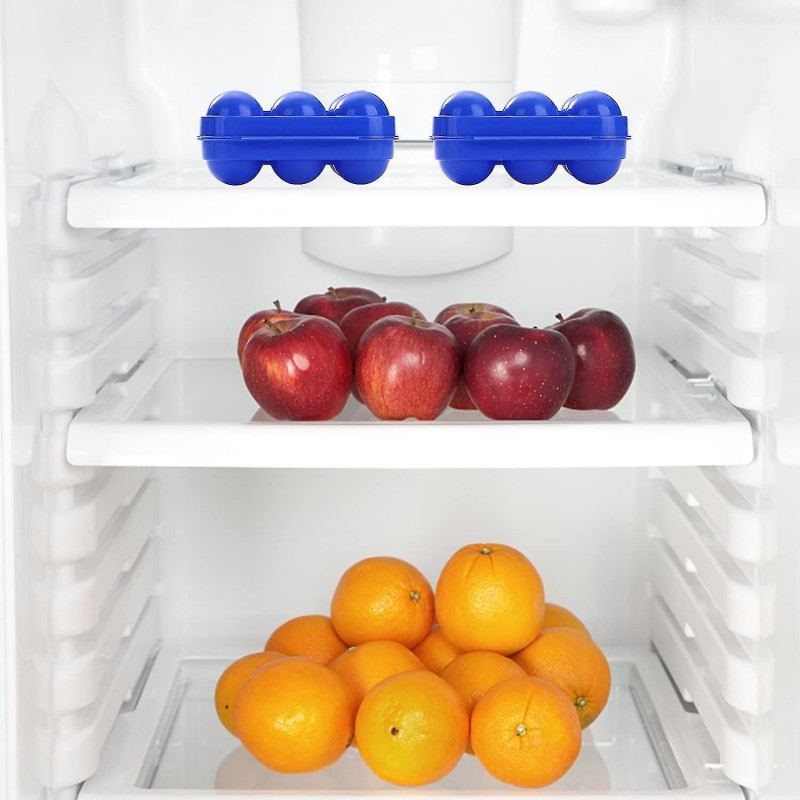 Egg Carrier With A Handle, 12 Egg Shock Containers