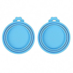Silicone Dog Cat Canned Lid Pet Food Cover Storage Fresh-keeping Lids Pet Food Cans Lids A
