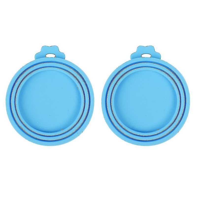 Silicone Dog Cat Canned Lid Pet Food Cover Storage Fresh-keeping Lids Pet Food Cans Lids A