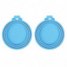 Silicone Dog Cat Canned Lid Pet Food Cover Storage Fresh-keeping Lids Pet Food Cans Lids A