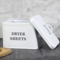 Dryer Storage Box Iron Storage for Detergent Powder Sealed Moisture-Proof Cute Pet Snack Metal Storage Box Freeze [...]