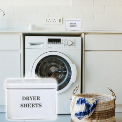 Dryer Storage Box Iron Storage for Detergent Powder Sealed Moisture-Proof Cute Pet Snack Metal Storage Box Freeze [...]