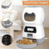3.5l Automatic Pet Er Timing Programmable Pet Dry Food Dispenser Cat Food Dispenser With Ize Schedule For Home Use A