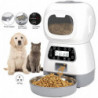 3.5l Automatic Pet Er Timing Programmable Pet Dry Food Dispenser Cat Food Dispenser With Ize Schedule For Home Use A