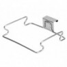 kitchen cupboard Garbage bags holder silver for hanging