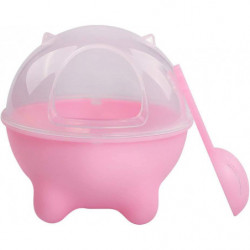 Hamster Sand Bathroom Plastic Sand Bath Container Small Pet Bathtub Sauna Toilet Washroom Box with Shovel for Hamster