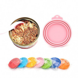 Pet Food Can Lids for Tins, Universal Silicone Tin Can Lids for Dog Food Cat Food Can Covers 1 Fit 3 Standard Size [...]