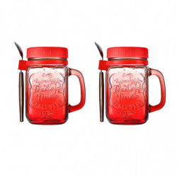 Contenants d’avoine de nuit avec couvercle et cuillère, grande capacité hermétique Pots d’avoine de nuit [...]