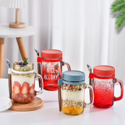 Contenants d’avoine de nuit avec couvercle et cuillère, grande capacité hermétique Pots d’avoine de nuit [...]