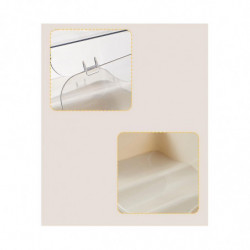 Rack de stockage de tasse Bureau Multicouche Transparent étanche à la poussière Maison Stockage empilable R