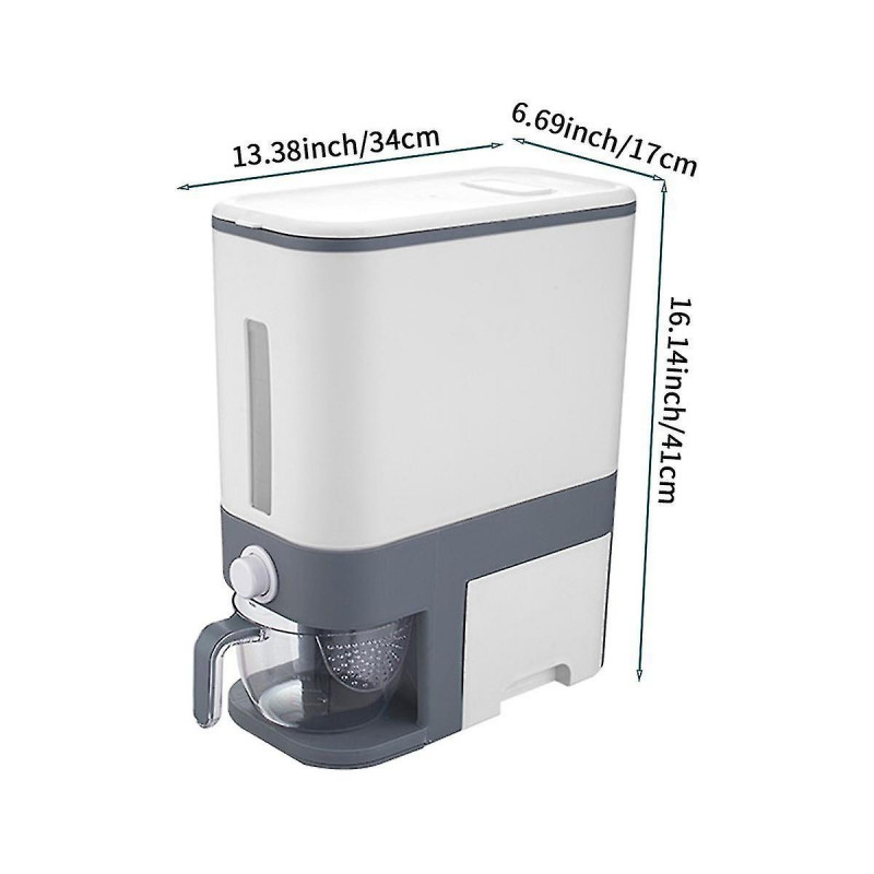 Rice Barrel Is Insect-proof And Moisture-proof,sealed,and Household Rice Box Is Used To Measure Ric Rice Barrel Is Insect-proof And Moisture-proof,sealed,and Household Rice Box Is Used To Measure Ric