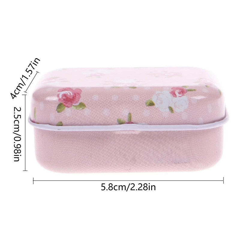 Colorful Mini Tin Box Sealed Jar Packing Boxes For Jewelry Craft Containers
