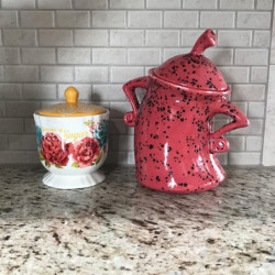 Bidon de 13x15cm avec attitude, bonbon Sassy, joli pot de stockage de nourriture avec couvercle hermétique pour la [...]