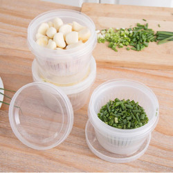 Food Container Housewives Best Helper With Screw Lid Convenient To Open And Use