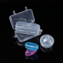 Plastic Transparent Storage Box Baby Feeding Holding Case Jewelry Beads Container Box Fishing Tools Home Daily [...]