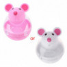 Pet Toys Food Dispenser Feeder Dogs Cats Tumbler Funny Container Plastic Supply