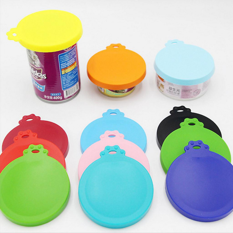 La nourriture pour animaux en silicone peut couvrir le couvercle universel pour chien pour chat et la nourriture [...]