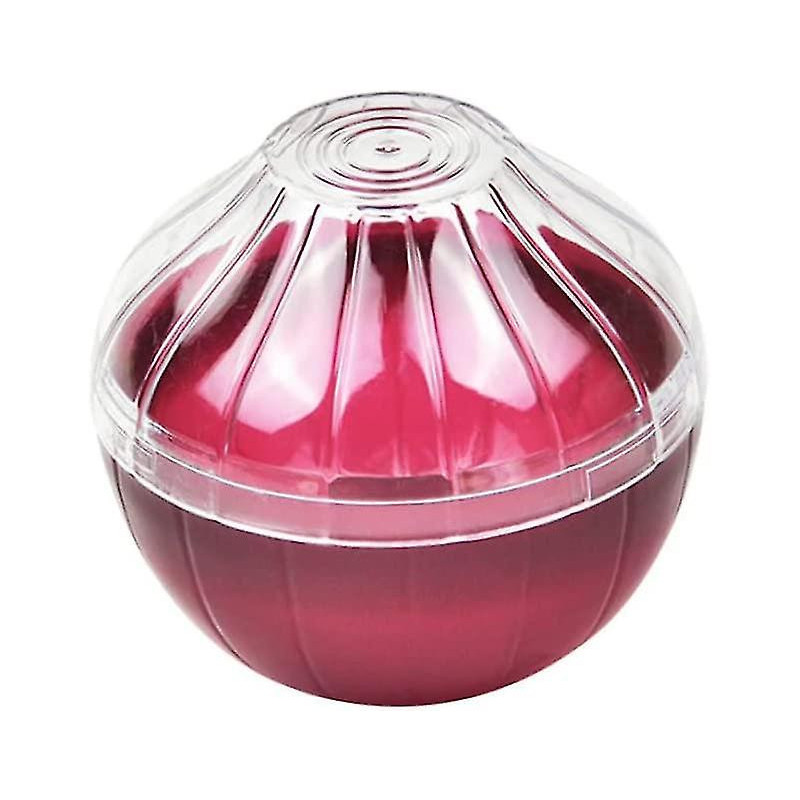 Veggie Fruit Shaped Savers Food Storage Box Plastic Container With Transparent Lid (onion Style)(red)(1pcs) Jinxiu Veggie Fruit Shaped Savers Food Storage Box Plastic Container With Transparent Lid (onion Style)(red)(1pcs) Jinxiu