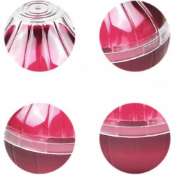 Veggie Fruit Shaped Savers Food Storage Box Plastic Container With Transparent Lid (onion Style)(red)(1pcs) Jinxiu