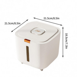 Rice Bucket Household Insect Proof And Sealed Food Grade Rice Box Flour Food Storage Tank Rice Storage Box