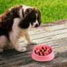 Non-slip Labyrinth Pet Food Bowl - Promotes Healthy Diet And Slow Pink Digestion