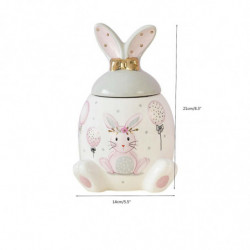 Rabbit Series Jars Large Capacity Storage Jars Small Storage Jars Relief Design