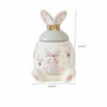 Rabbit Series Jars Large Capacity Storage Jars Small Storage Jars Relief Design