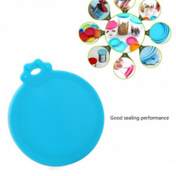 3pcs Pet Food Can Silicone Lids For Tins Can Universal Dog Kitten Can Lid