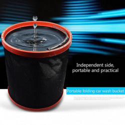 Large Capacity Collapsible Bucket With Lid Multipurpose Water Container Bucket