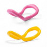 2Pcs Pilates Ring-Pp Material Yellow+Pink
