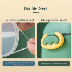 Conteneur de lait en poudre portable Airtight Storage Baby Food Milk Box avec Scoop Bpa Free Baby Airtight Milk [...]