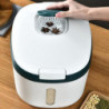 5kg Seau de riz Distributeur de riz scellé Insecte Étanche à l’humidité Conteneur de riz Boîte à grains 5kg Seau de riz Distributeur de riz scellé Insecte Étanche à l’humidité Conteneur de riz Boîte à grains