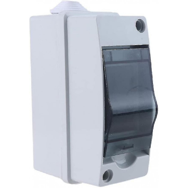 Botao 1pc 2 Ways Household Illumination Electrical Distribution Box Waterproof Ip65 With Transparent Cover [...]