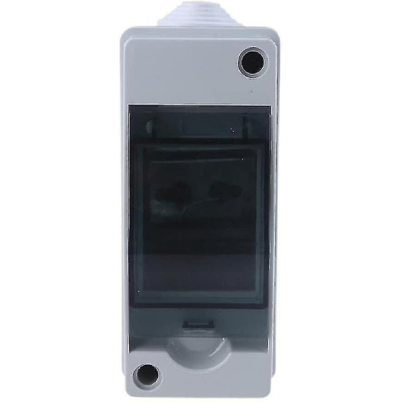 Botao 1pc 2 Ways Household Illumination Electrical Distribution Box Waterproof Ip65 With Transparent Cover [...]