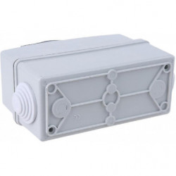 Botao 1pc 2 Ways Household Illumination Electrical Distribution Box Waterproof Ip65 With Transparent Cover [...]