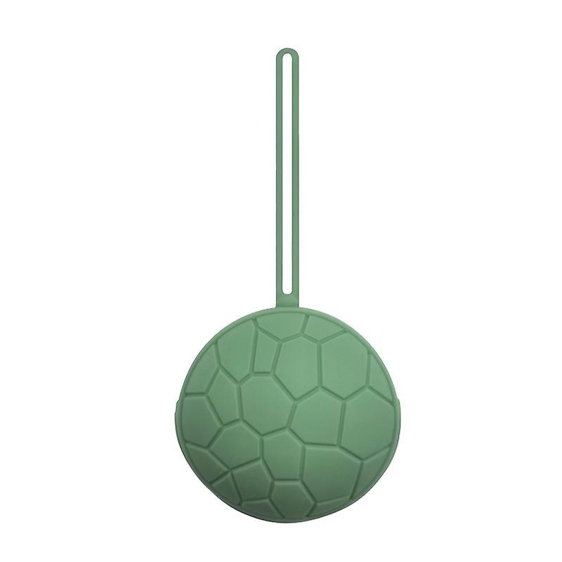 Bpa Free Soother Container Easy To Clean Silicone Three-dimensional Pacifier Case With Lanyard For Traveling