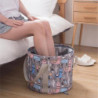 Portable Travel Foldable Water Basin Bucket Feet Bath Massage Bathtub Container