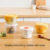 Babies Food Storage Box with Airtight Lid Steam Hole Large Capacity Precise Scale Multi-functional Refrigerator [...]