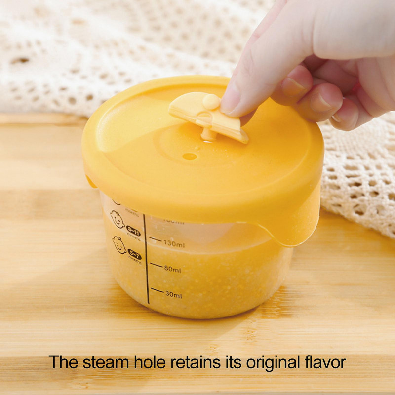 Babies Food Storage Box with Airtight Lid Steam Hole Large Capacity Precise Scale Multi-functional Refrigerator [...]