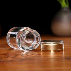 30ml Clear Empty Powder Pills Granular Objects Container Storage Box With Lid Jikaix